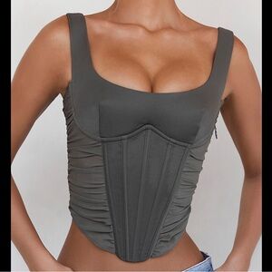 House of CB brand Mistress Rocks Corset Top